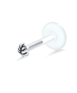 Leaf Shaped Monroe Piercing LA-364